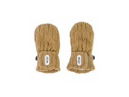 LODGER Mittens Empire Fleece Dark Honey 1 - 2 roky