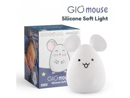 INNOGIO Silikonová lampička GIO Mouse