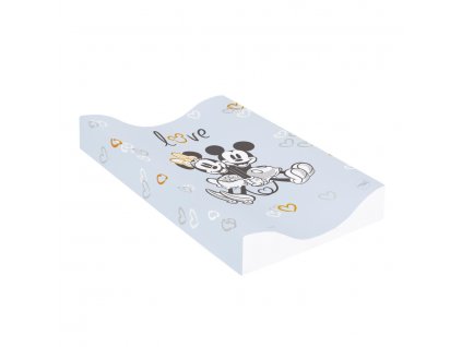 CEBA BABY měkká, profilovaná přebalovací podložka 50x70 Disney Minnie & Mickey Blue