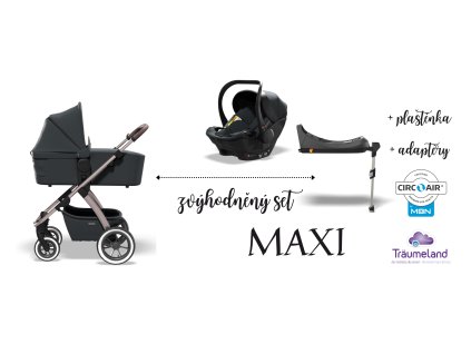 Moon Set Relaxx Edition maxi - Anthrazit/grey