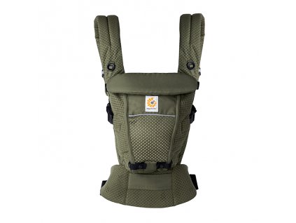 Ergobaby ERGOBABY | ADAPT NOSÍTKO Soft Flex Mesh - Olive green