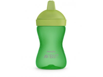 AVENT SCF804/03 Hrníček s náustkem odolným proti kousnutí  300ml 18+ zelený