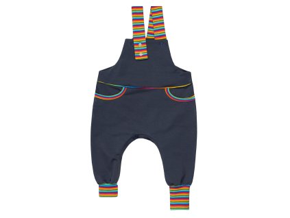ESITO Rostoucí tepláky s laclem Duha/ šedá