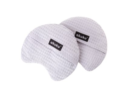 AKUKU Nahřívací polštářky na prsa s třešňovými peckami