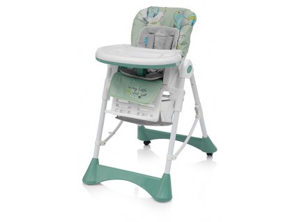 jídelní židlička BABY DESIGN PEPE 04 zelená
