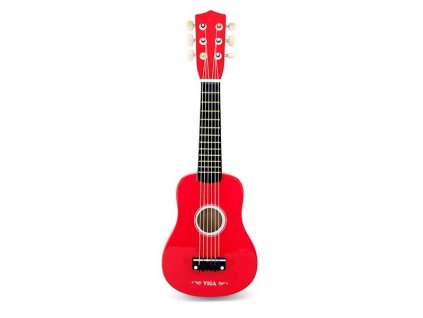 VIGA 21palcová červená kytara