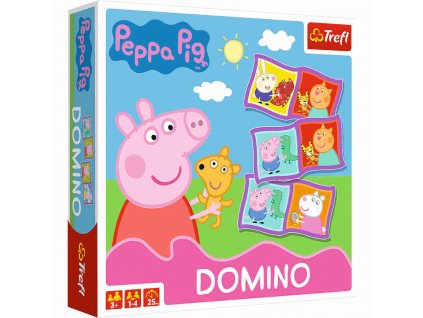 TREFL Hra Domino Prasátko Pepa