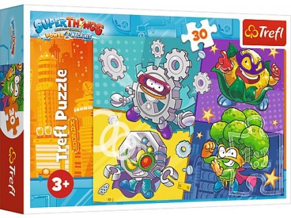 TREFL Puzzle 30 Super hrdinové Super Things