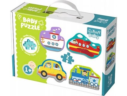 TREFL  Puzzle Baby Classic Dopravní prostředky