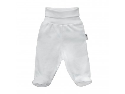 ESITO | Kojenecké polodupačky Mono White - bílá / 68