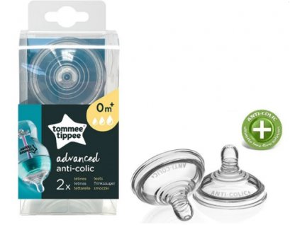 Tommee Tippee Náhradní savičky C2N ANTI-COLIC Vari Flow 2ks