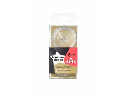 Tommee Tippee Náhradní savičky C2N hustá strava 2ks 6m+