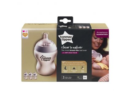 Tommee Tippee Láhve 3x260ml