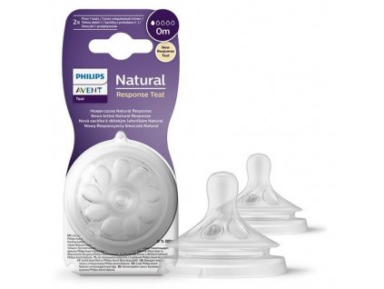 AVENT SCY961/02 Savička Natural Response 1 první průtok 0m, 2 ks