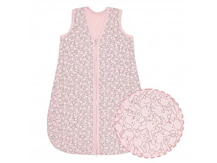 ESITO Spací pytel pro miminko Zája Delicate pink - růžová / 74 - 80