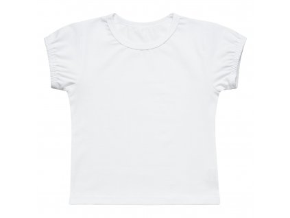 ESITO Dětské tričko Bílá elegance  / bílá