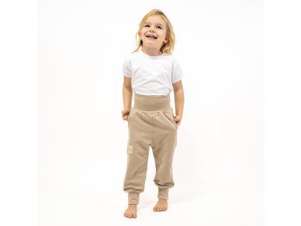 ESITO Rostoucí tepláky Mono Beige / béžová