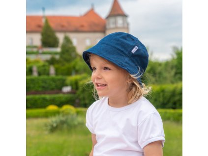 ESITO Dětský klobouk Riflový  / modrá