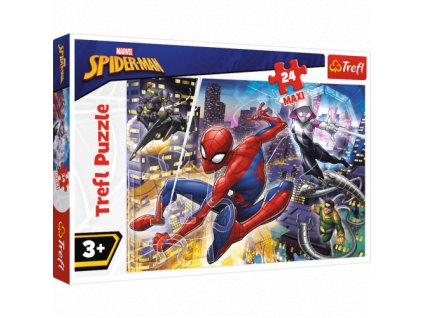 TREFL  Puzzle 24 MAXI Statečný Spiderman