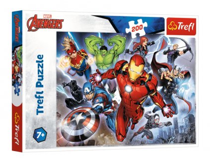 TREFL Puzzle 200 Stateční Avengers