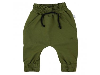 Kojenecké tepláčky Koala Lodička zelená