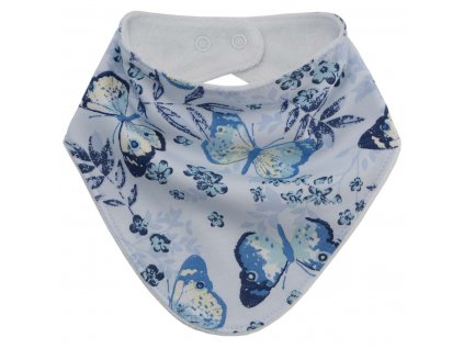 ESITO | Slintáček bavlna potisk - Motýl modrá / UNI