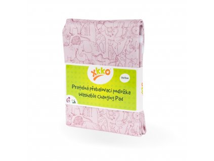 Kikko Pratelná přebalovací podložka XKKO 50x70 - Safari Mesa Rose