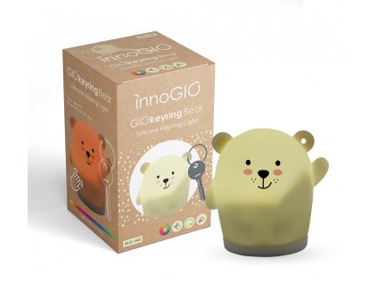 INNOGIO GIO-150 silikonová lampička GIOkeyring Bear