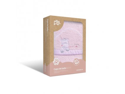 Interbaby INTERBABY | OSUŠKA froté Ovečka - růžová