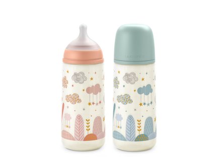 SAUVINEX SUAVINEX | Kojenecká láhev 360 ml L Dreams - modrá