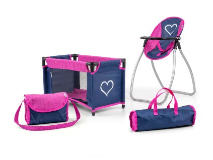 MILLY MALLY set pro panenky Elsa Prestige Navy