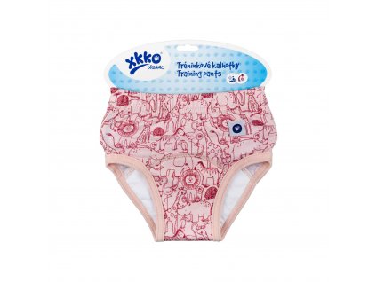 Kikko Tréninkové kalhotky XKKO Organic - Safari Mesa Rose Velikost S