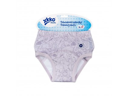 Kikko Tréninkové kalhotky XKKO Organic - Safari Lavender Aura Velikost M