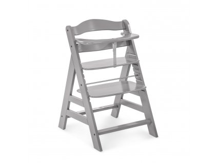 Hauck Alpha+ dřevěná židle, grey