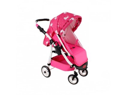 Sportovní kočárek pro panenky Jasmine Kids Sport 23 Unicorn