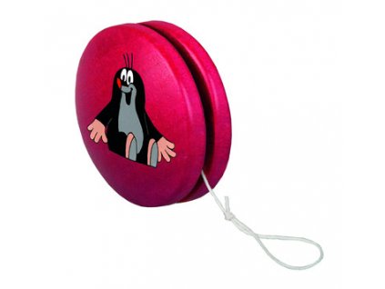 Detoa Jojo červené s Krtkem sedícím