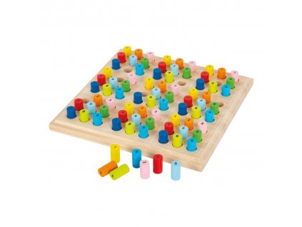 small foot Dřevěné sudoku barevné válečky
