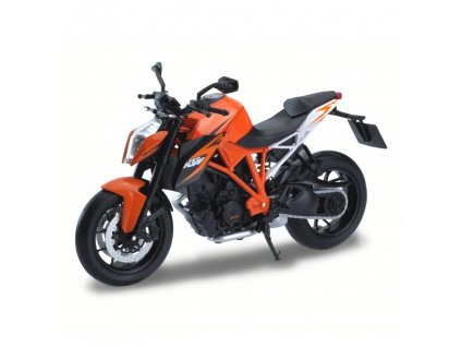 Welly Motocykl KTM 1290 Super Duke R 1:10 oranžový