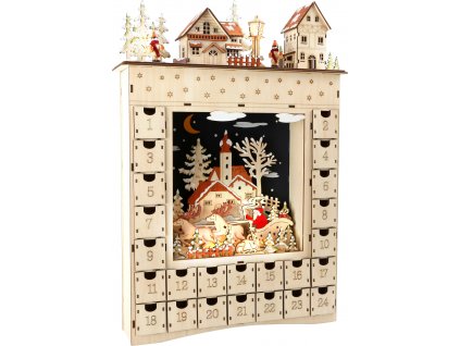small foot Dřevěný adventní kalendář Zimní sen