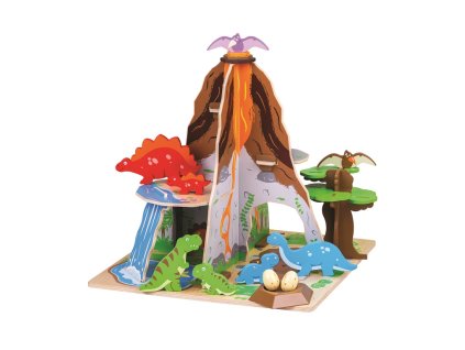 Bigjigs Toys Dinopark ostrov dinosaurů