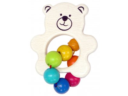 Hess Chrastítko medvídek s kuličkami