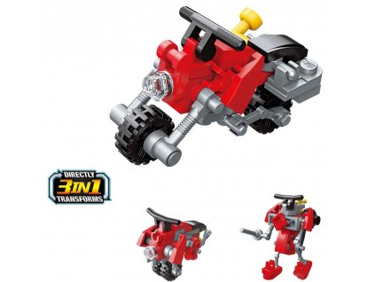 Qman Trans Collector 3v1 2104-2 Požární motorka 3v1