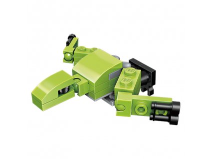 Qman Squros Extreme Changeable 2102-10 Robot Pterosauria 3v1