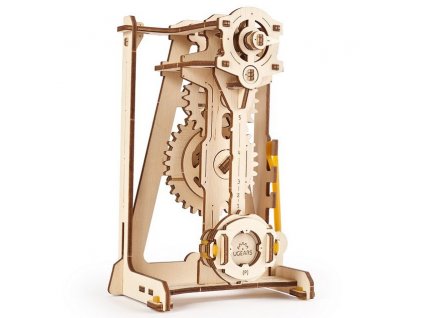 Ugears 3D dřevěné mechanické puzzle STEM výukové kyvadlo