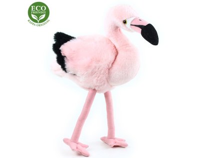 Rappa Plyšový plameňák 34 cm ECO-FRIENDLY