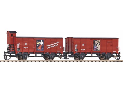 Piko Sada 2 krytých vagónů G02 „Fit“ DR III - 47032