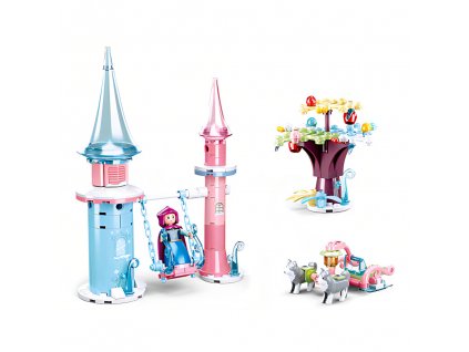 Sluban Zimní víly M38-B0895 Hřiště s houpačkou