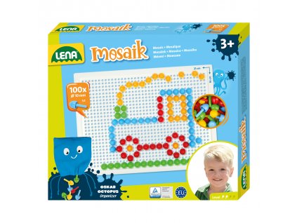 Lena Mozaika malá hladká 100 malých dílků