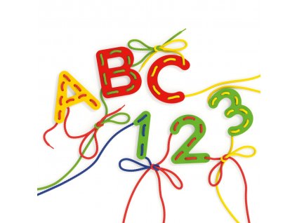 Quercetti Provlékání ABC+123