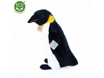 Rappa Plyšový tučňák 30 cm ECO-FRIENDLY